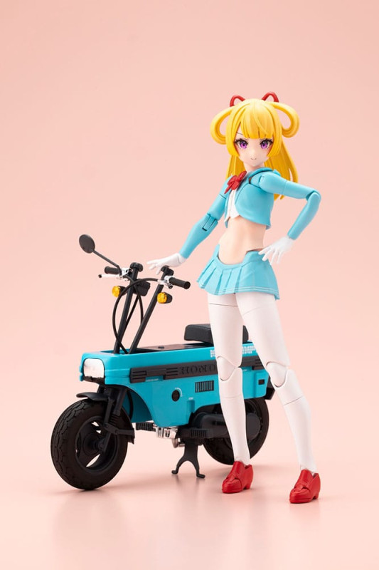 Megami Device Buster Doll Series Plastic Model Kit 1/1 Knight Alice with Honda AB12 Motocompo 15 cm 12