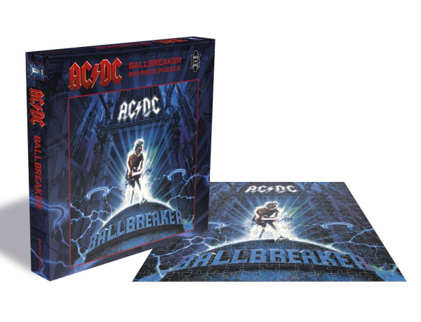 AC/DC Rock Saws Jigsaw Puzzle Ballbreaker (500 pieces) 1
