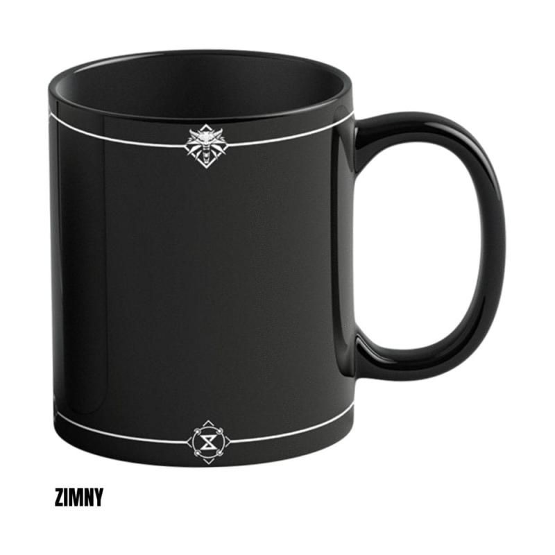 The Witcher III: Wild Hunt Heat Change Mug Geralt & Ciri 480 ml 1