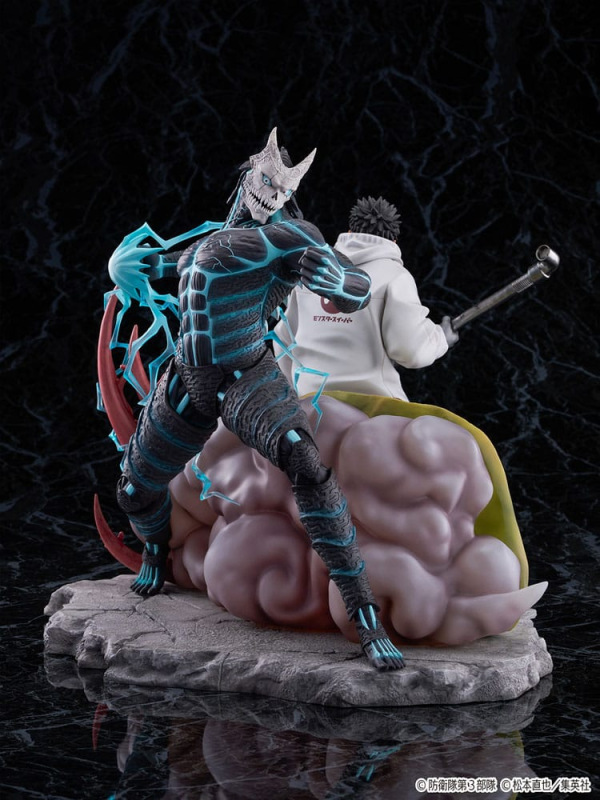 Kaiju No.8 SHIBUYA SCRAMBLE FIGURE PVC Statue 1/7 Kaiju No.8 & Kafka Hibino 29 cm 1