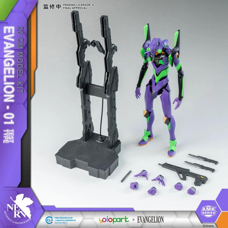 Neon Genesis Evangelion AMK Series Plastic Model Kit Eva-01 20 cm 1