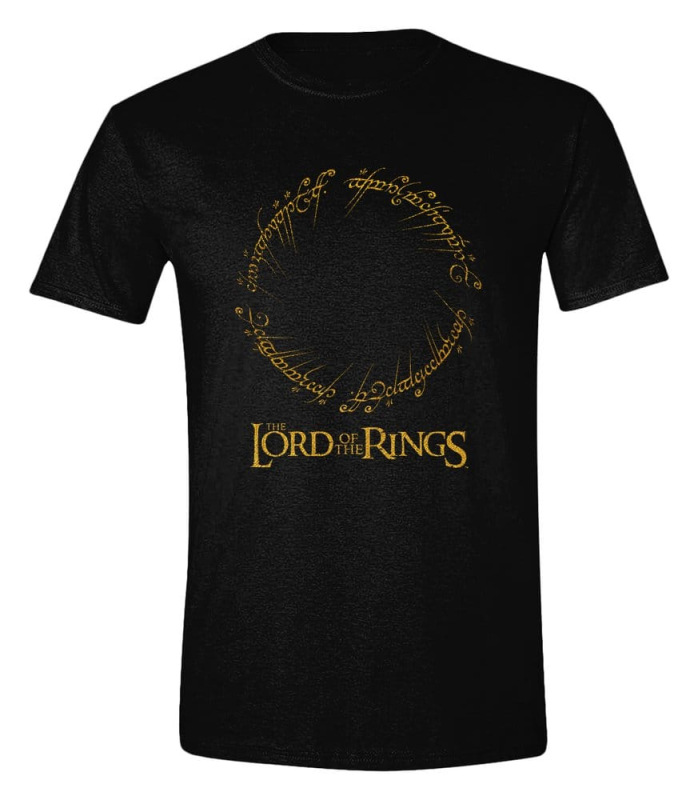 Lord of the Rings T-Shirt Logo Inscription Size M