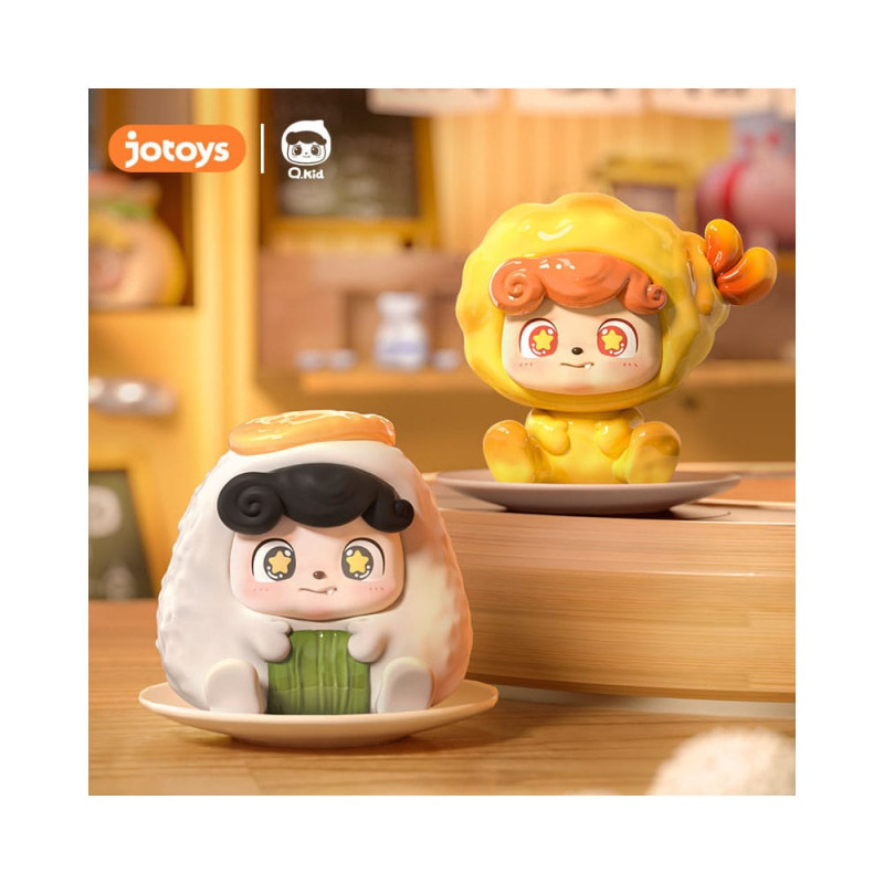 QKid: Street Snack Series Blind Box figure 5 cm Display (12) 1