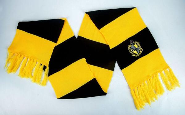 Harry Potter Scarf Hufflepuff Bold Stripes (Boxed) 160 cm 1