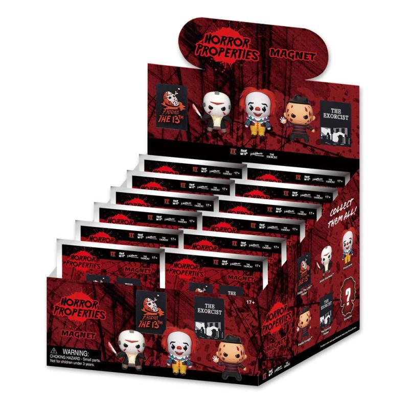 Warner Brothers Magnets Horror Series 1 Display (12)