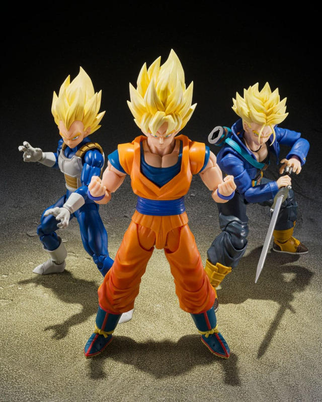 Dragon Ball Z S.H.Figuarts Action Figure Super Saiyan Vegeta (Dangerous Pride) 14 cm 5