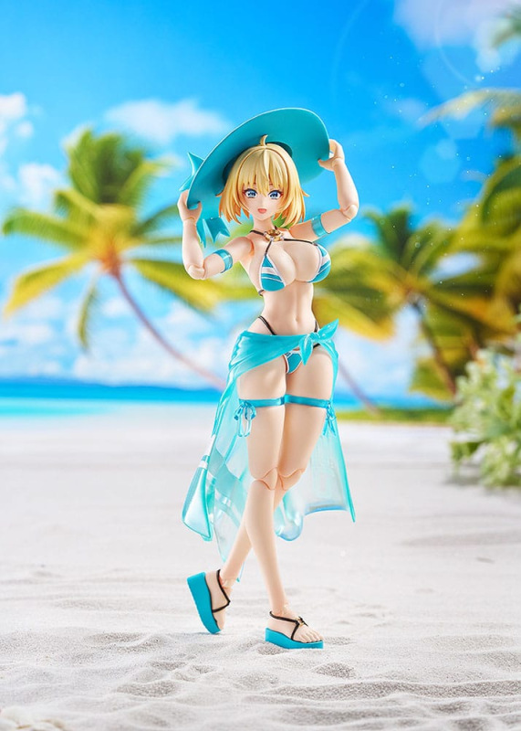 Bunny Suit Planning Figma Action Figure Sophia F. Shirring: Swimsuit Ver. 15 cm 1