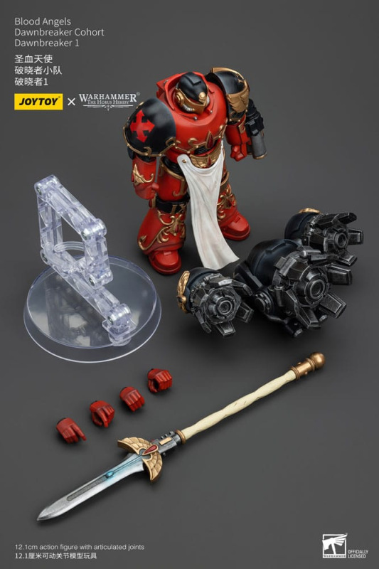 Warhammer The Horus Heresy Action Figure 1/18 Blood Angels Dawnbreaker Cohort Dawnbreaker 1 13 cm 7