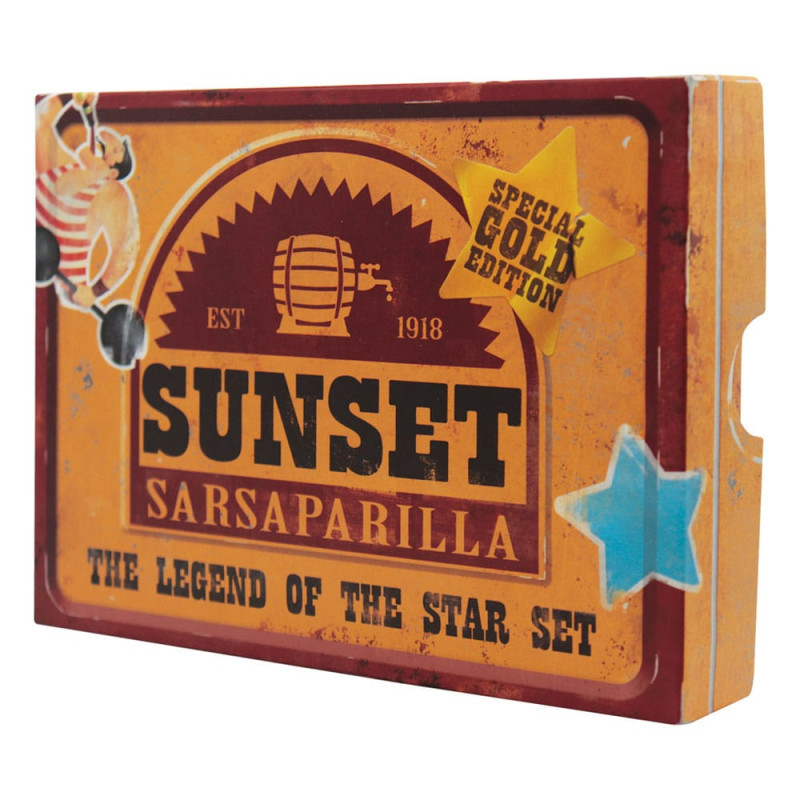 Fallout Replica Set Sunset Sarsaparilla Legend of the Star Gold Coloured Limited Edition 2
