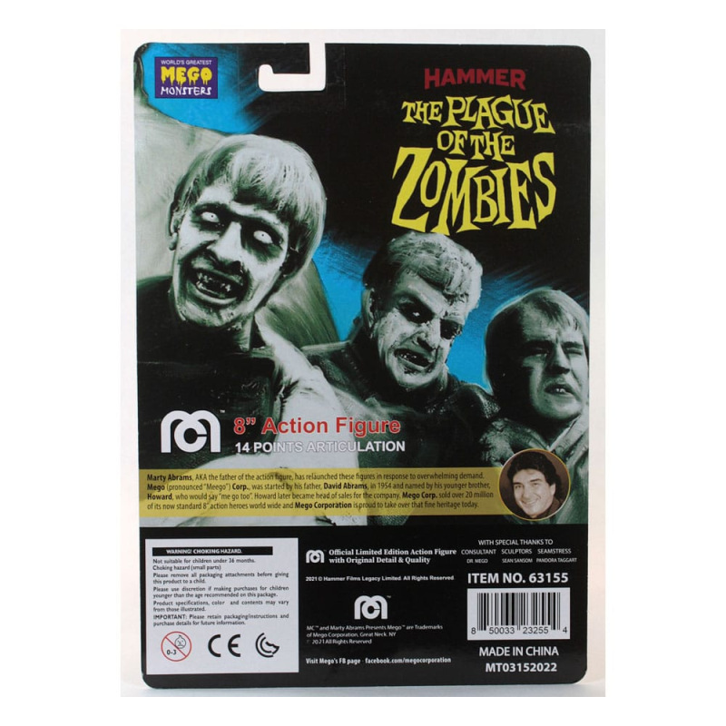 Hammer Films Action Figure The Plague of the Zombies 20 cm 1