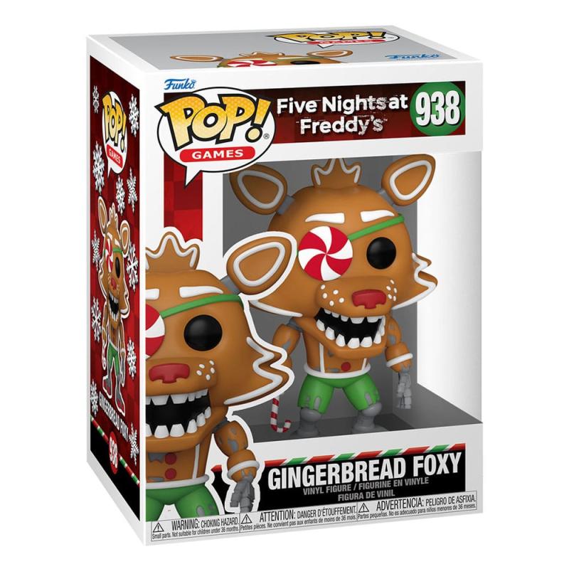 Five Nights at Freddy's POP! Games Vinyl Figure Holiday Foxy 9 cm 1