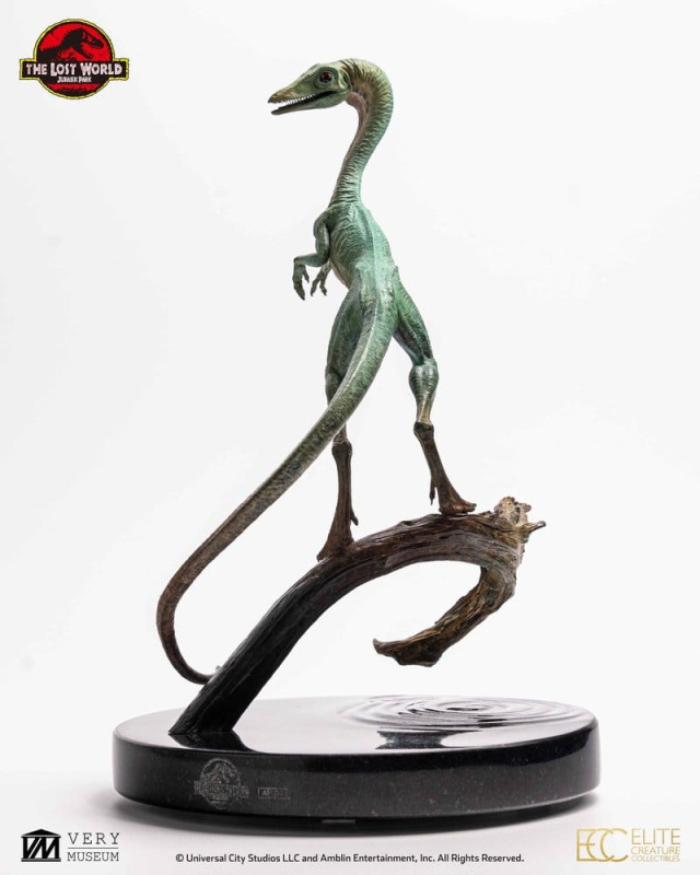 The Lost World: Jurassic Park Statue 2/3 Compsognathus Bronze 28 cm 6