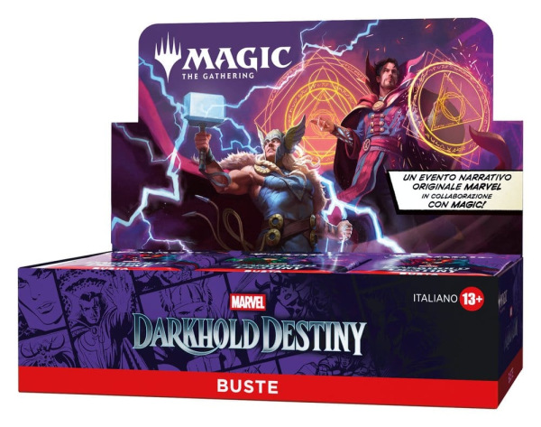 Magic the Gathering Marvel: Destino del Darkhold Play Booster Display (30) italian 2