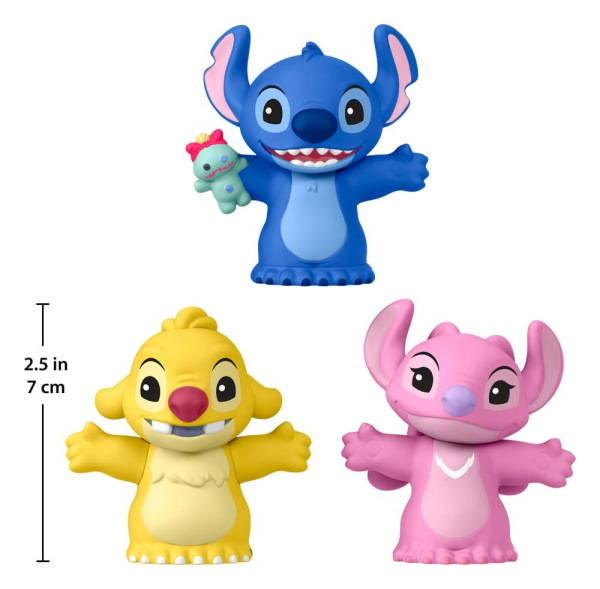 Lilo & Stitch Little People Collector Mini Figure 3-Pack Stitch & The Cousins 7 cm 11