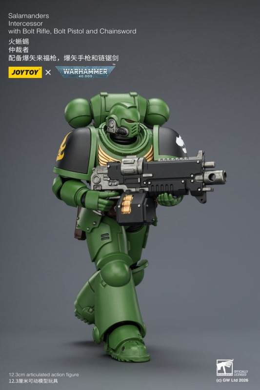 Warhammer 40,000 Action Figure Salamanders Intercessor 12 cm 13