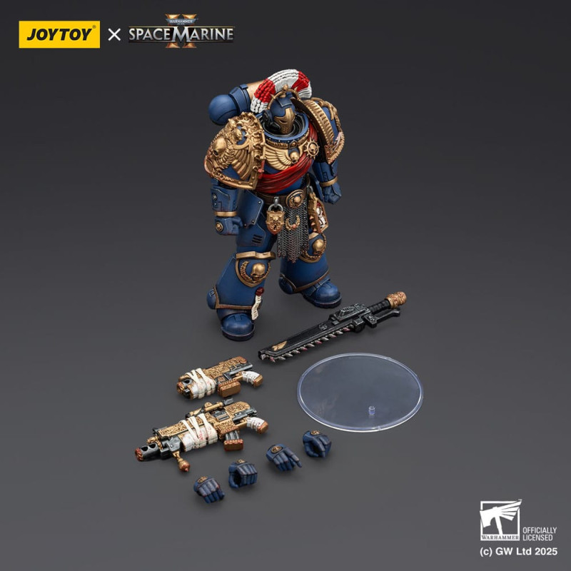 Warhammer 40,000: Space Marine 2 Action Figure Ultramarines Relic Secundus Armour 20 cm 5