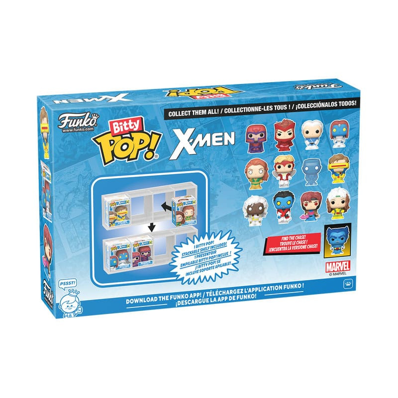 X-Men Bitty POP! Vinyl Figure 4-Pack Gambit 2,5 cm 1