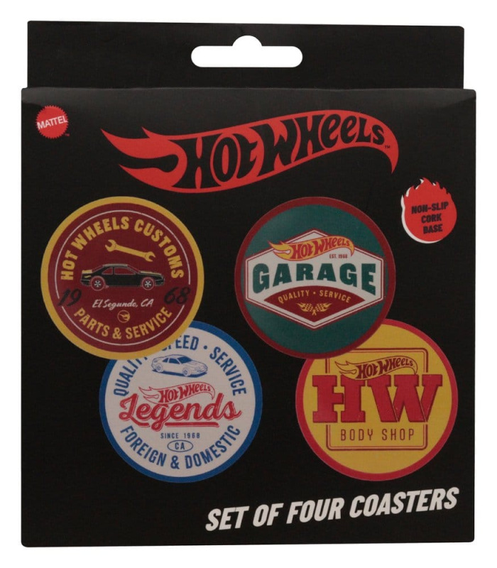 Hot Wheels Coaster 4-Pack 11