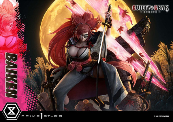 Guilty Gear Strive Ultimate Premium Masterline Series Statue 1/4 Baiken Bonus Version 80 cm 8