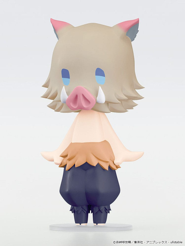 Demon Slayer: Kimetsu no Yaiba HELLO! GOOD SMILE Action Figure Inosuke Hashibira 10 cm 3