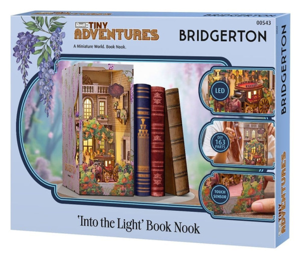 Bridgerton Tiny Adventures Book Nook Mini Diorama Into the Light 18 cm 2