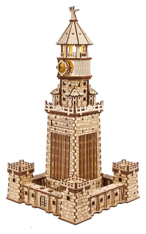 Ugears 3D Wooden Puzzle Lighthouse of Alexandria 7
