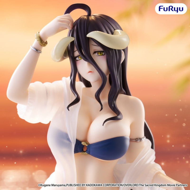 Overlord Muchute PVC Figure Albedo aqua Ver. 20.5 cm 1
