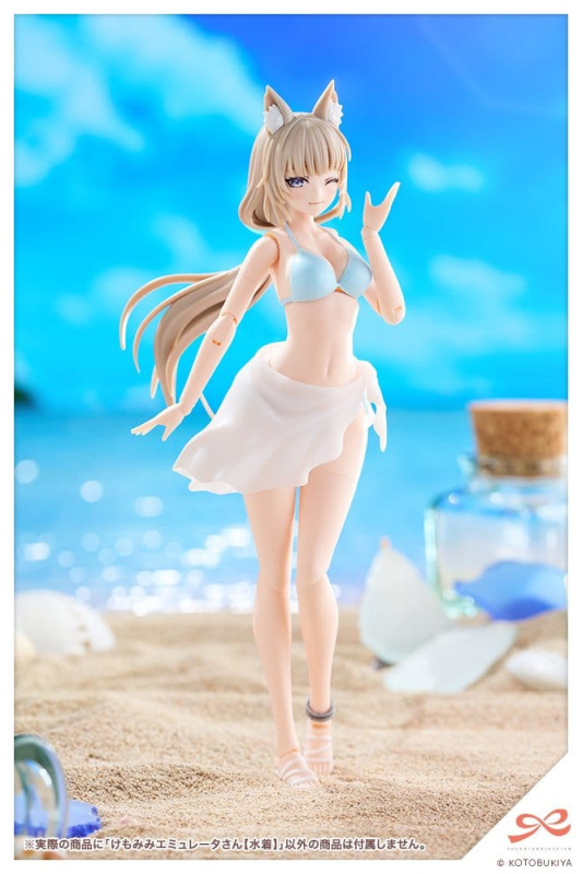 Sousaishojoteien Plastic Model 1/10 Animal Ears Emulator Swim Style 17 cm 1