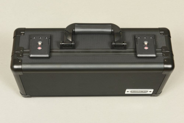Evoretro Mini Carrying Case with Handle & Removable Foam Black 4