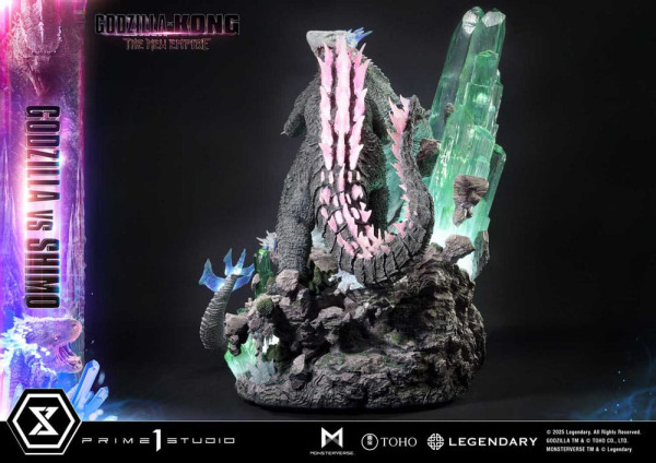 Godzilla x Kong: The New Empire Ultimate Diorama Masterline Series Statue Godzilla vs Shimo 86 cm 13