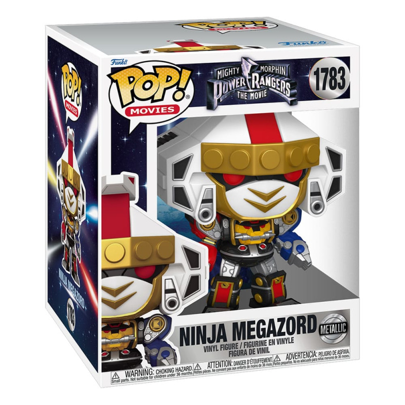 Mighty Morphin Power Rangers: The Movie Super Sized POP! Movies Vinyl Figure Ninja Megazord (Metalli 1