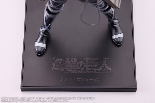 Attack on Titan: The Final Season Oshi Works PVC Figure Mikasa Ackerman The Final Season Ver. 25 cm 5