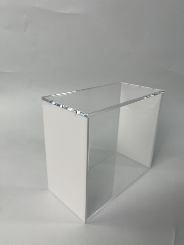 Evoretro Magnetic Acrylic Display Case for ETB with Colored Sides - White 4