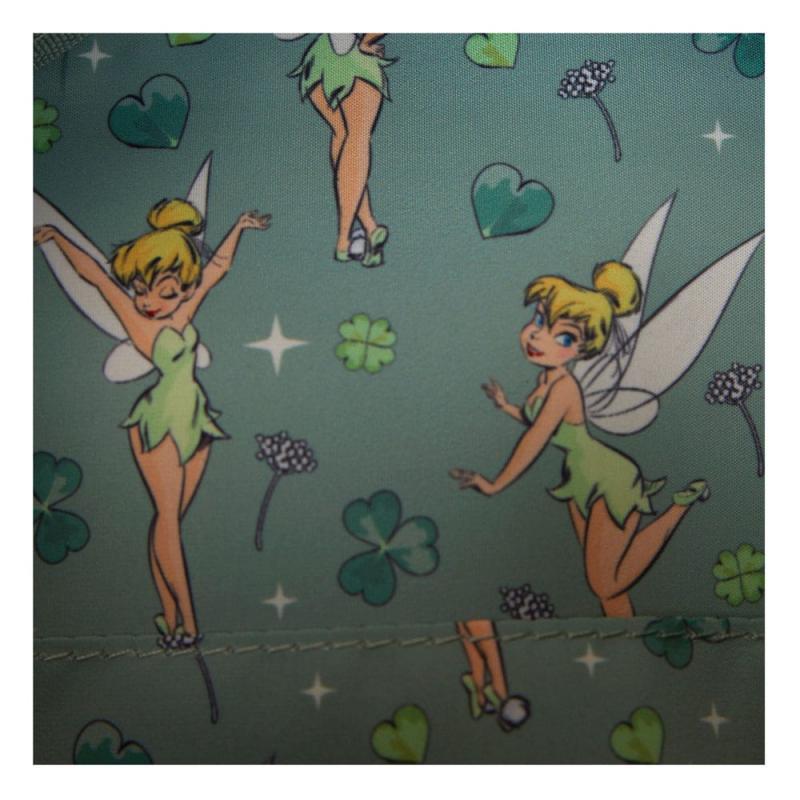 Disney by Loungefly Tote Bag with Coin Purse Tinker Bell 4-Leaf Clover 1