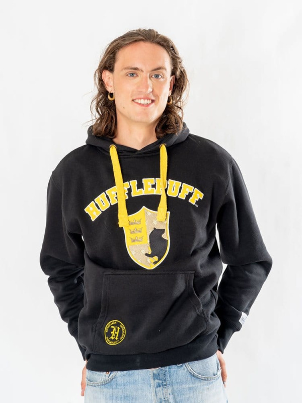 Harry Potter Hooded Sweater Hufflepuff Deluxe Size M 1