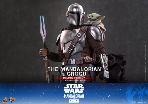 Star Wars: The Mandalorian & Grogu Movie Masterpiece Action Figure 1/6 The Mandalorian and Grogu (De 9