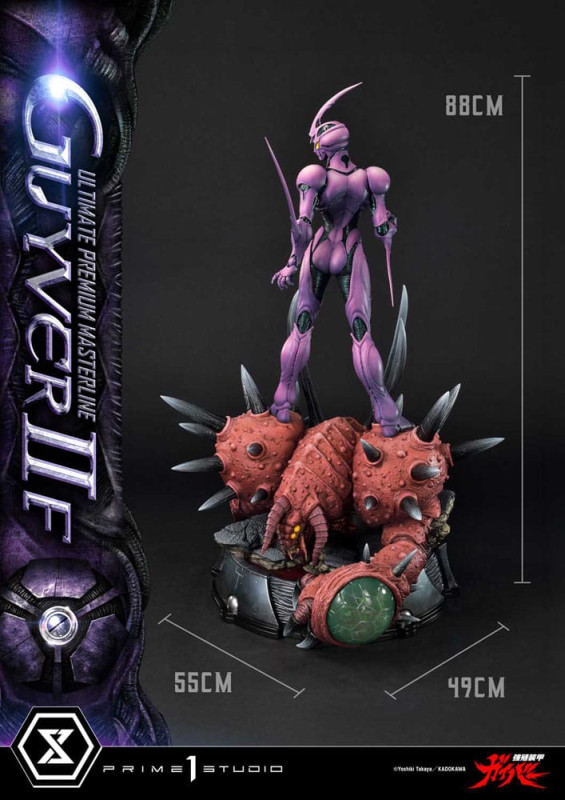 Guyver The Bioboosted Armor Ultimate Premium Masterline Statue Guyver II F(Female) 88 cm 5