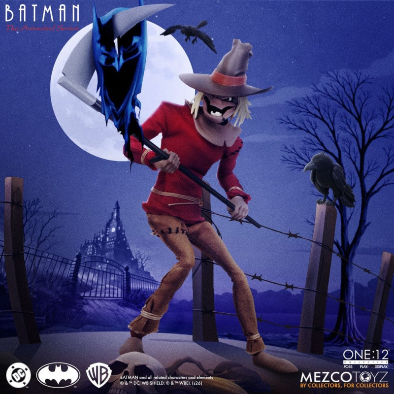Batman: The Animated Series One:12 Collective Action Figure Scarecrow 17 cm 11