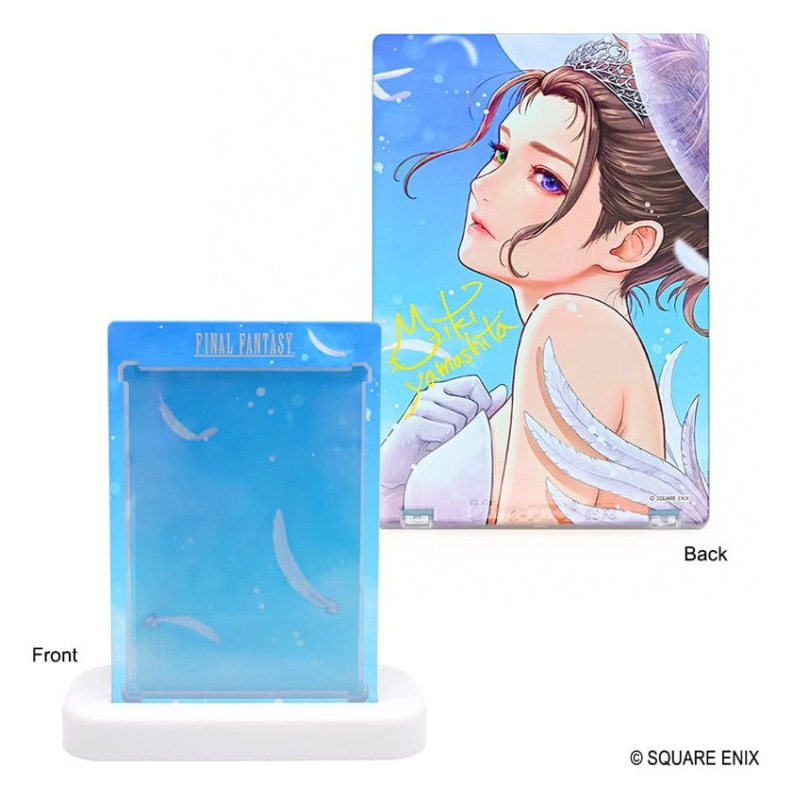 Final Fantasy One Touch Edge Magnetic Card Holder Special Edition Yuna Wedding Dress 4