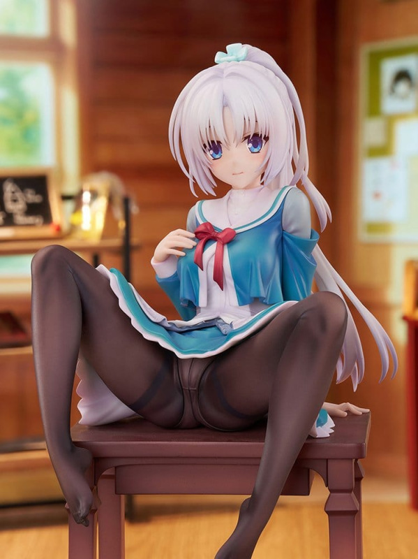 Senren*Banka PVC Figure 1/7 Yoshino Tomotake Animal Ears School Uniform Ver. 21 cm 4