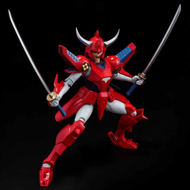 Chou-Dan-Kadou Yoroiden-Samurai Troopers Action Figure Rekka no Ryo 16 cm 8