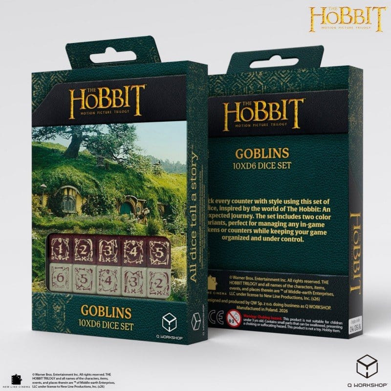 The Hobbit: 10 D6 Dice Set Goblins 4