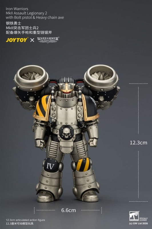 Warhammer The Horus Heresy Action Figure Iron Warriors MkII Assault Legionary 2 12 cm 9
