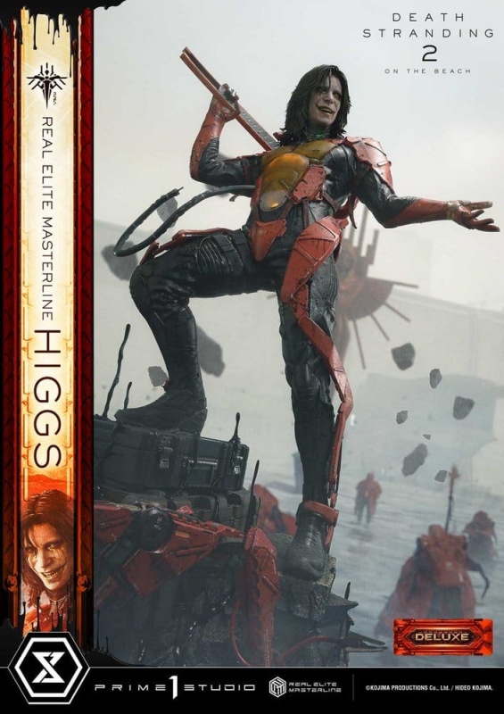 Death Stranding 2: On The Beach Real Elite Masterline Statue 1/3 Higgs DX Bonus Version 81 cm 11