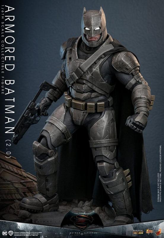 Batman v Superman: Dawn of Justice Movie Masterpiece Action Figure 1/6 Armored Batman 2.0 33 cm