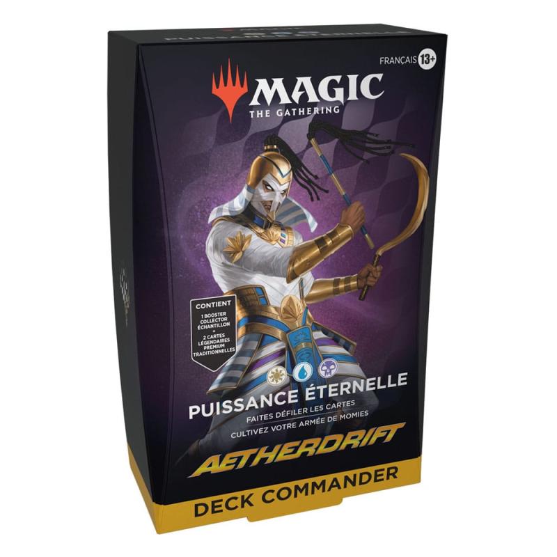 Magic the Gathering Aetherdrift Commander Decks Display (4) french 3