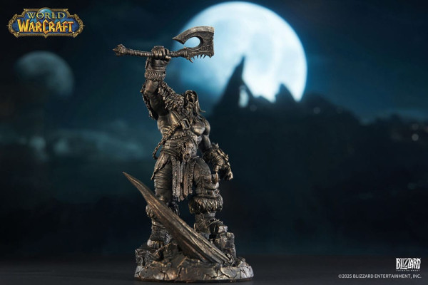 World of Warcraft Statue 1/10 Bronze Coloured Edition Grommash Hellscream 31 cm 12
