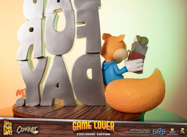Conker´s Bad Fur Day Statue Game Cover Exclusive Edition 45 cm 13