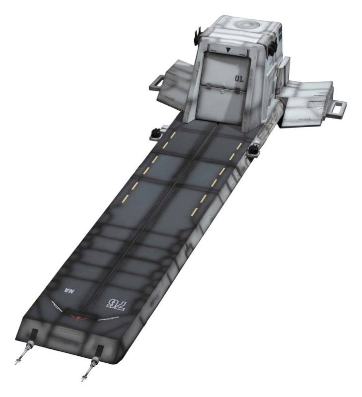 Gundam Unicorn Realistic Model Series Diorama 1/144 Scale Nahel Argama Catapult Deck (UC ver.) 138 c 9