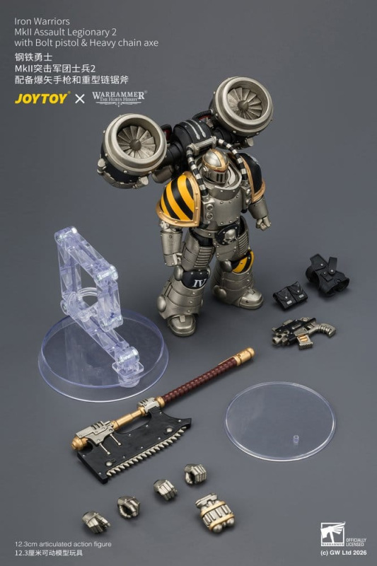 Warhammer The Horus Heresy Action Figure Iron Warriors MkII Assault Legionary 2 12 cm 8